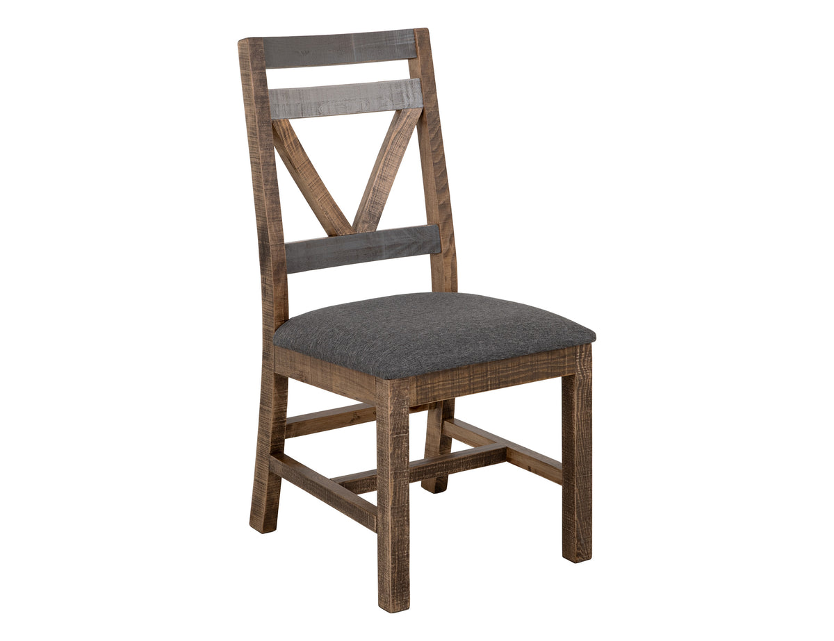 Loft Brown Chair, Multicolor, Wooden - IFD6552CHR