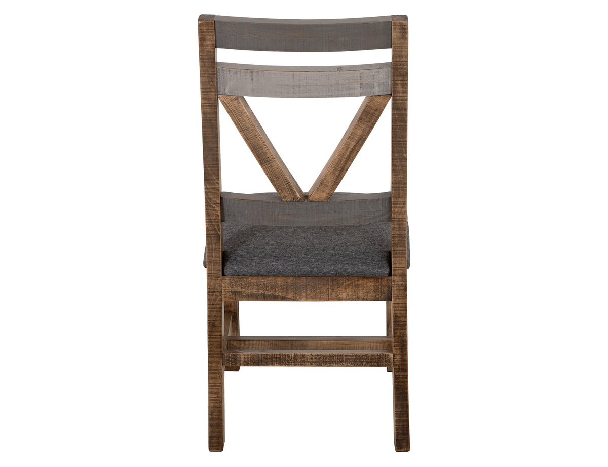 Loft Brown Chair, Multicolor, Wooden - IFD6552CHR