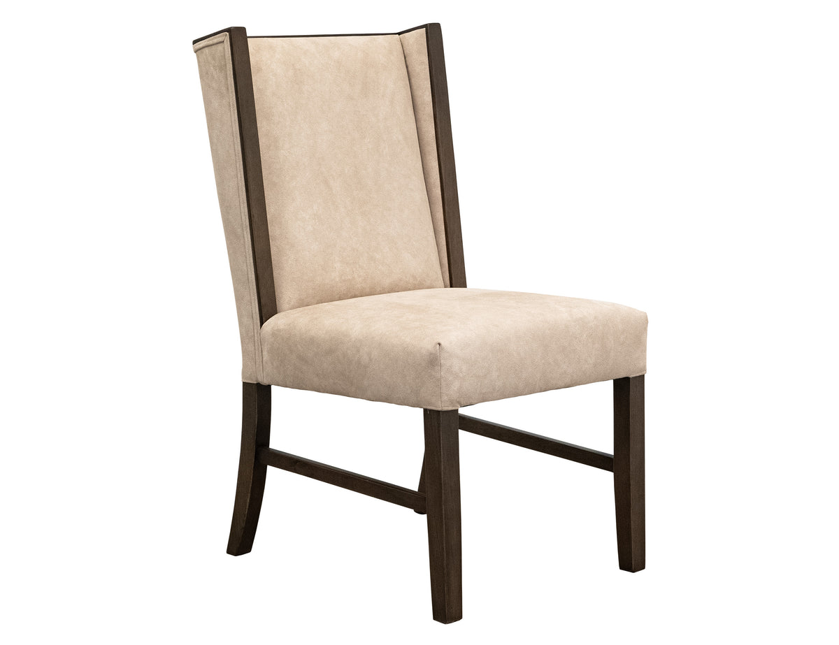 Forge Upholstered Chair, Ivory, Poly Suede - IFD5822CHU