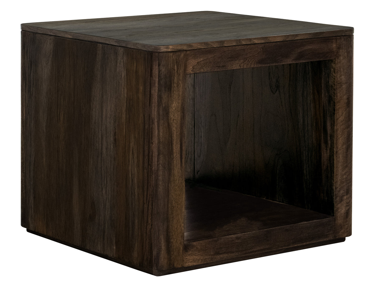 Black Balam End Table, Black, 1 Shelf - IFD4423END