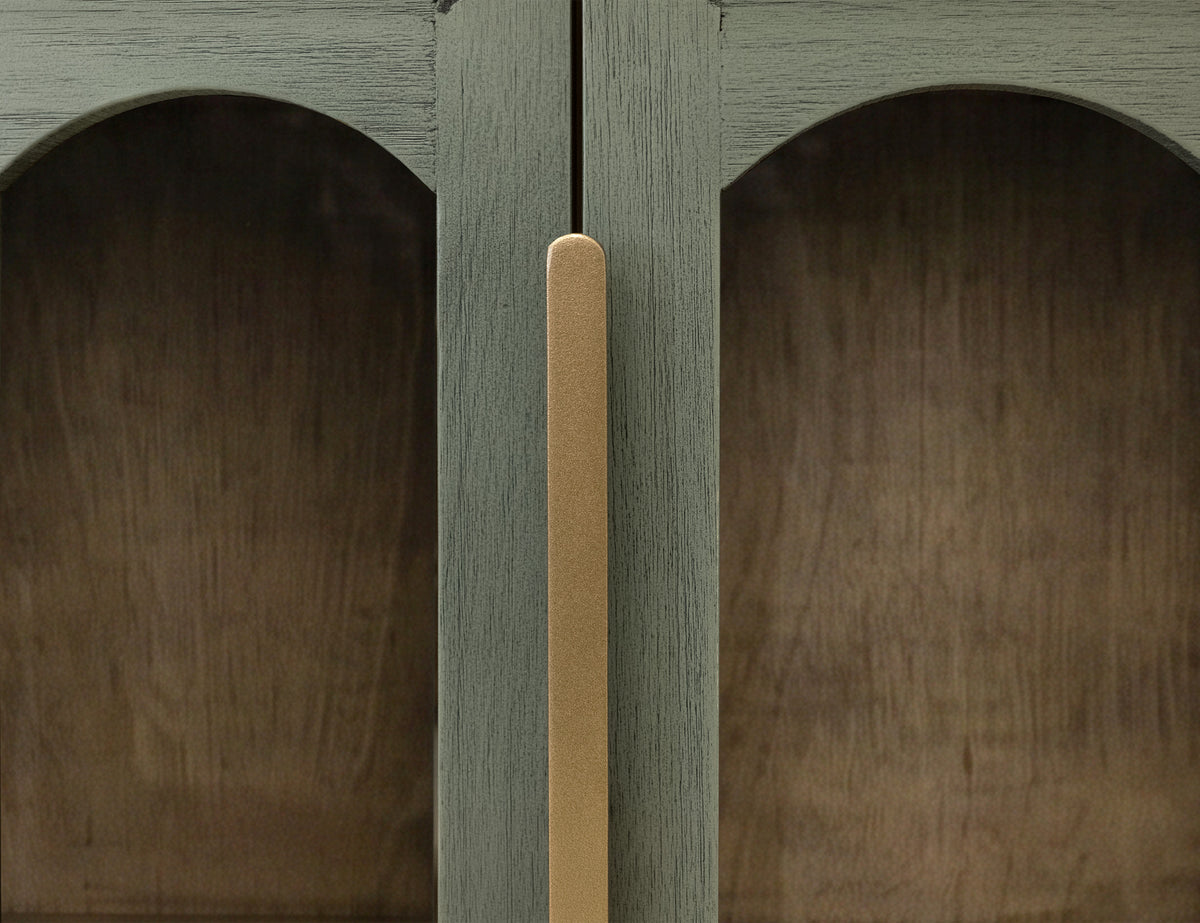 Brava Collection Console, Green, 2 Door