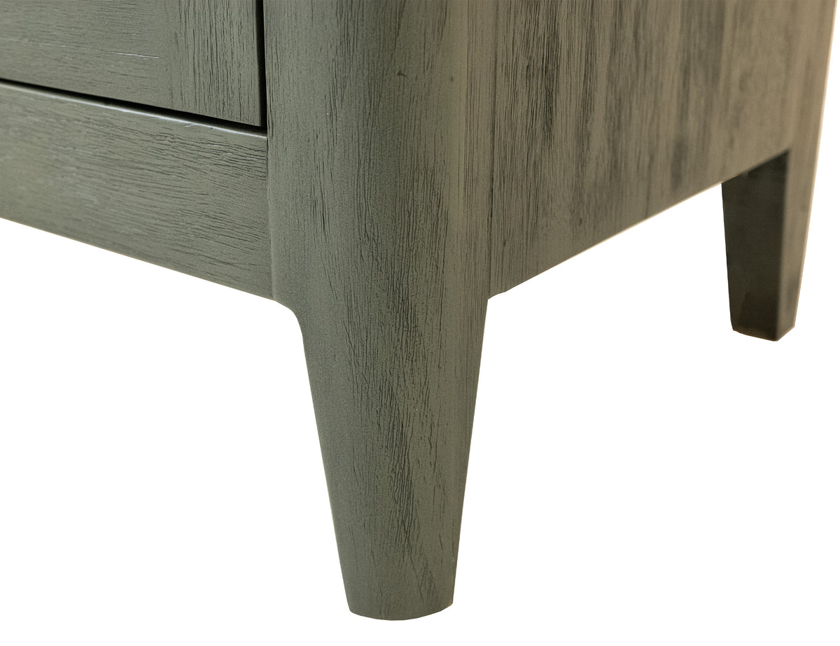 Brava Collection Console, Green, 2 Door