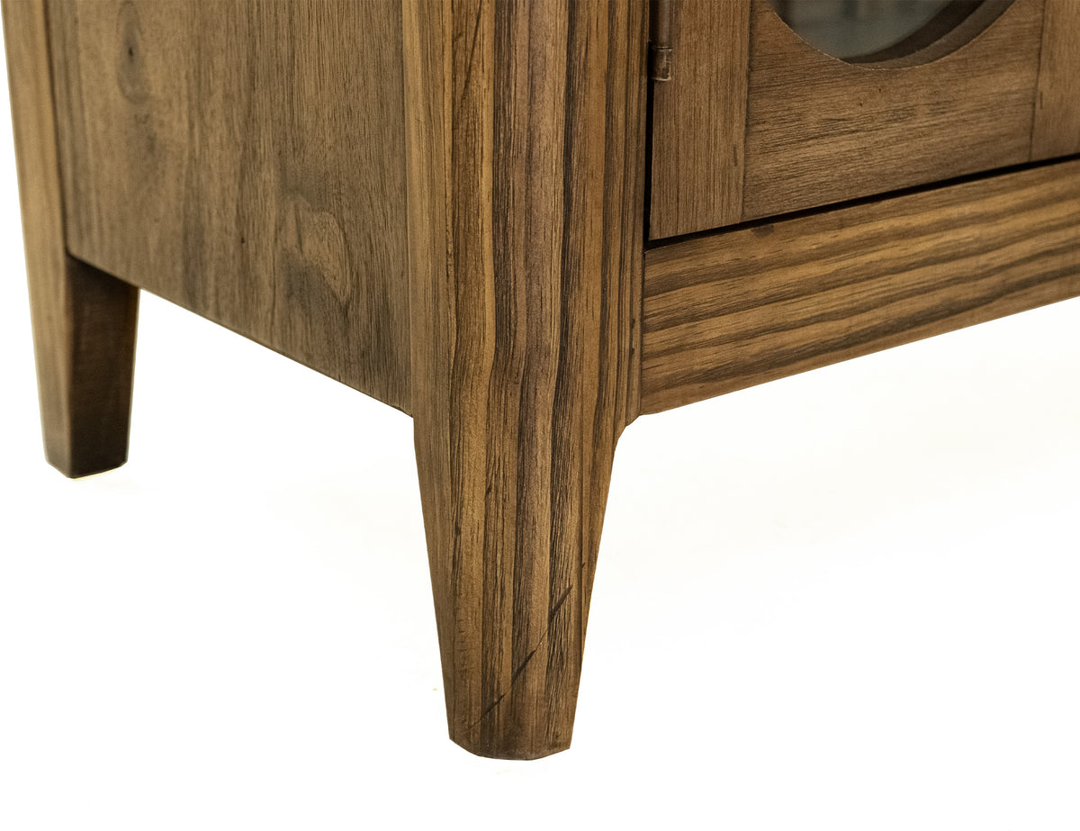 Brava Collection Console, Brown, 6 Door