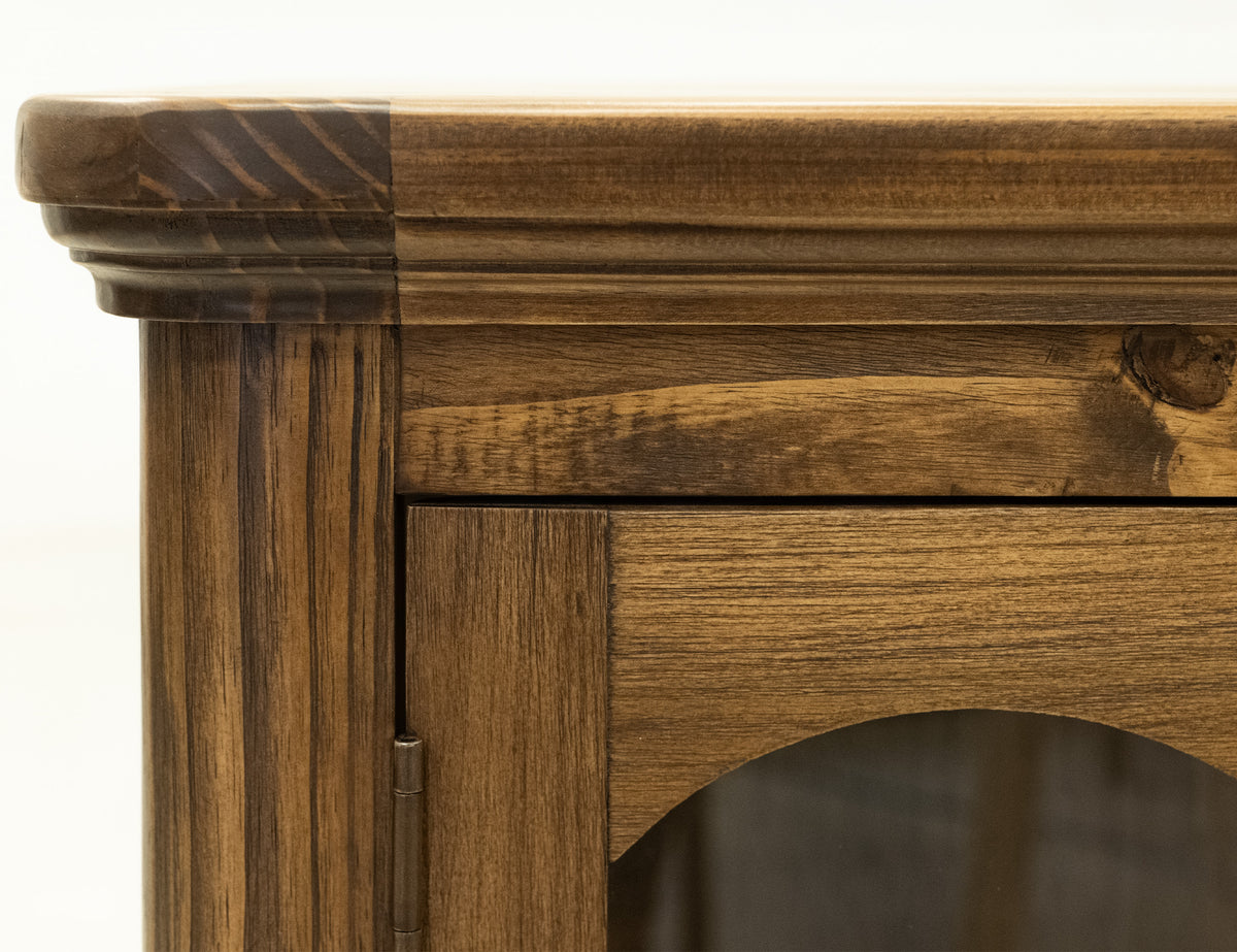 Brava Collection Console, Brown, 6 Door