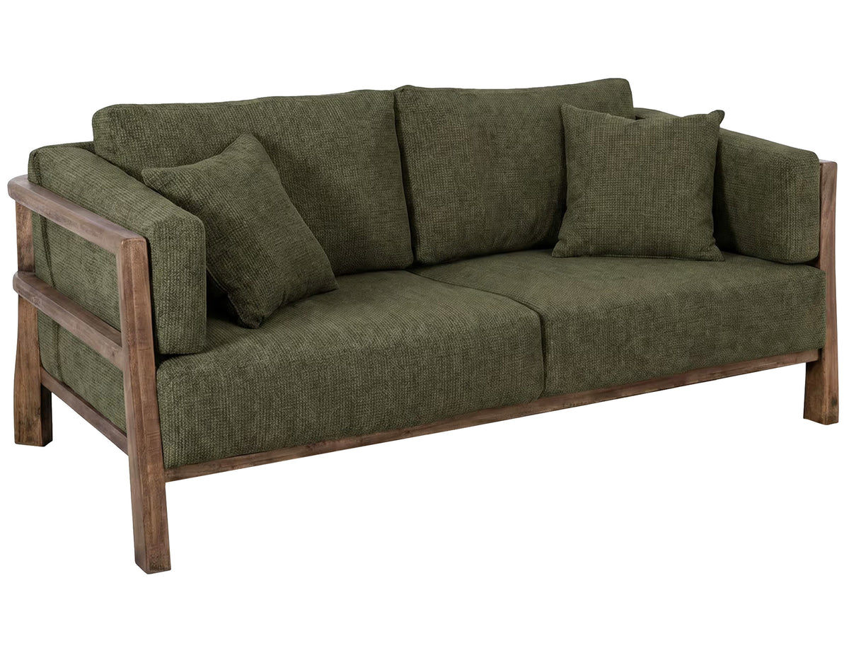 Roots Sofa, Wooden Frame, Upholstered - IUP673-SOF-111