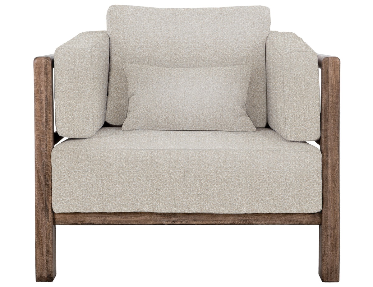 Roots Armchair, Wooden Frame & Base - IUP673-ACH-101