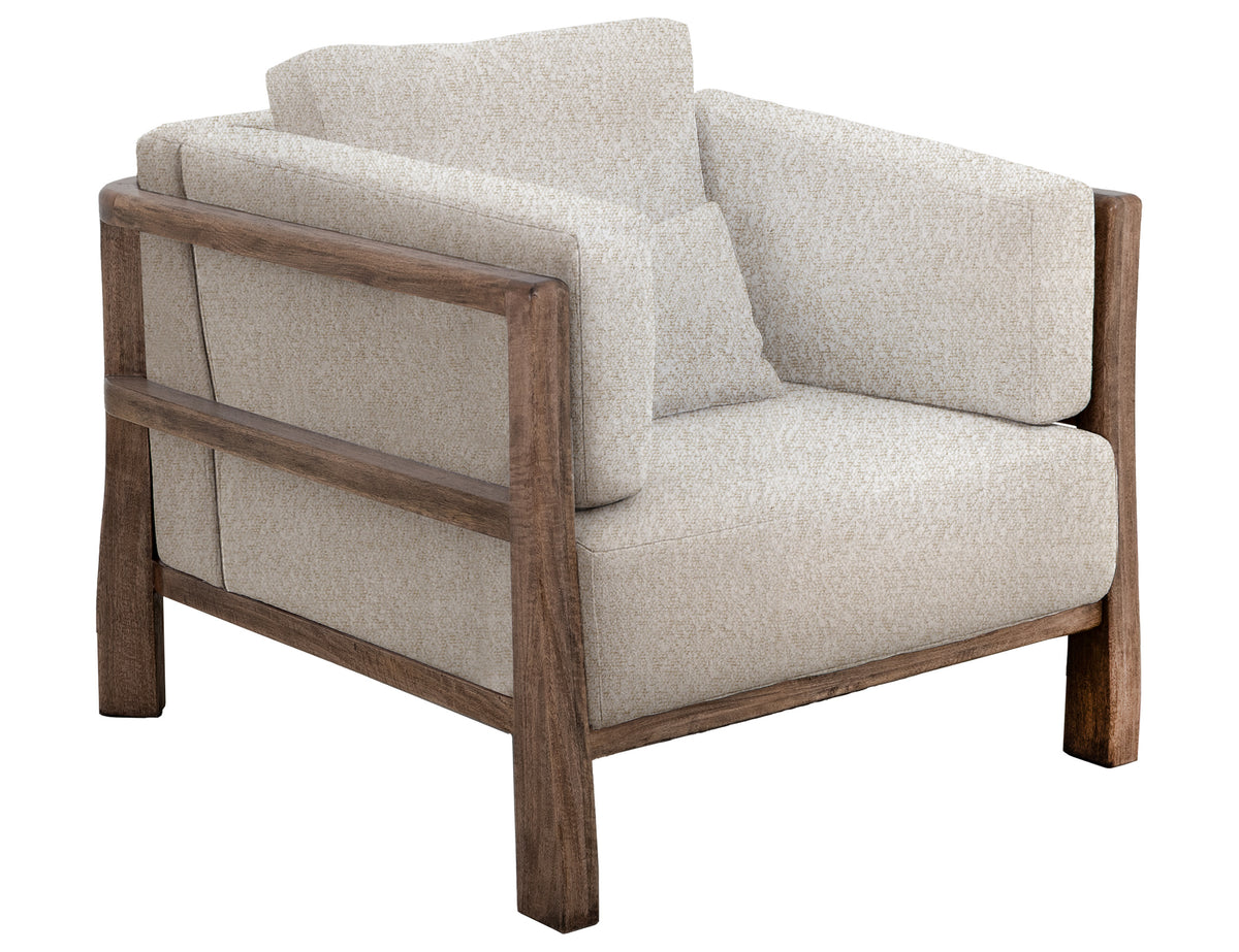 Roots Armchair, Wooden Frame & Base - IUP673-ACH-101