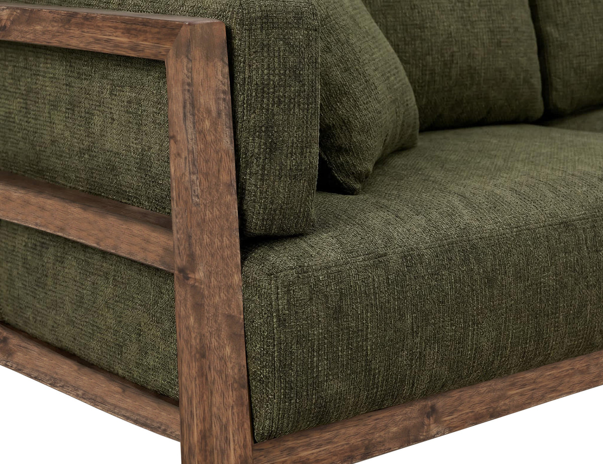 Roots Sofa, Wooden Frame, Upholstered - IUP673-SOF-111