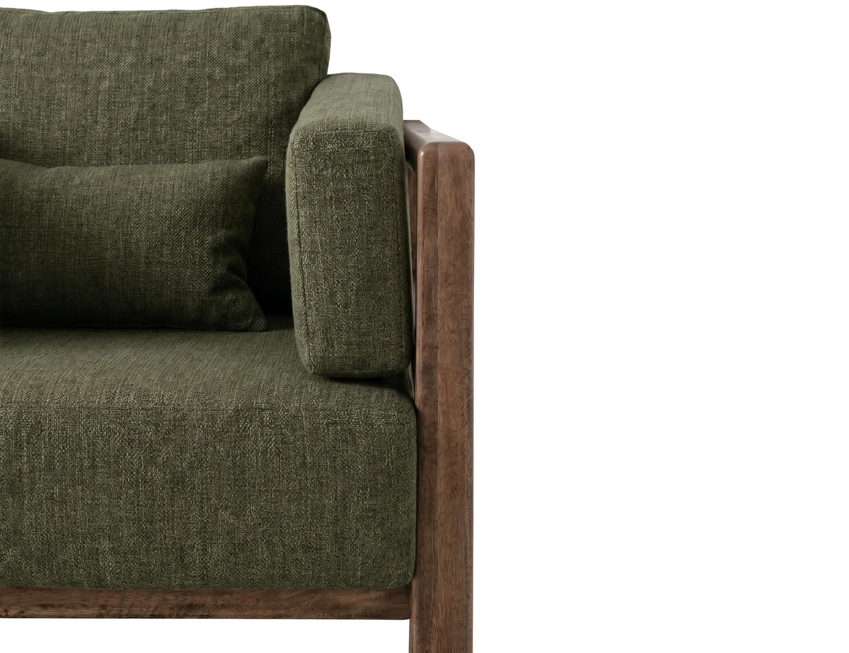 Roots Armchair, Wooden Frame & Base - IUP673-ACH-111