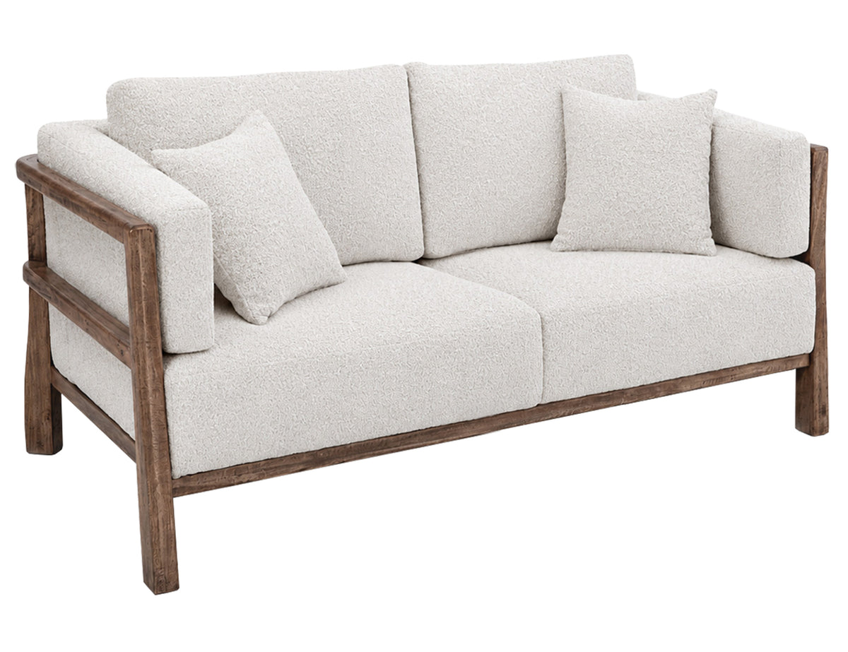 Roots Loveseat, Wooden Frame, Upholstered - IUP673-LOV-101
