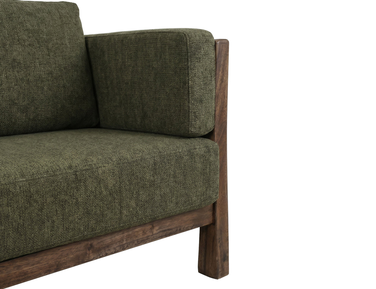 Roots Sofa, Wooden Frame, Upholstered - IUP673-SOF-111