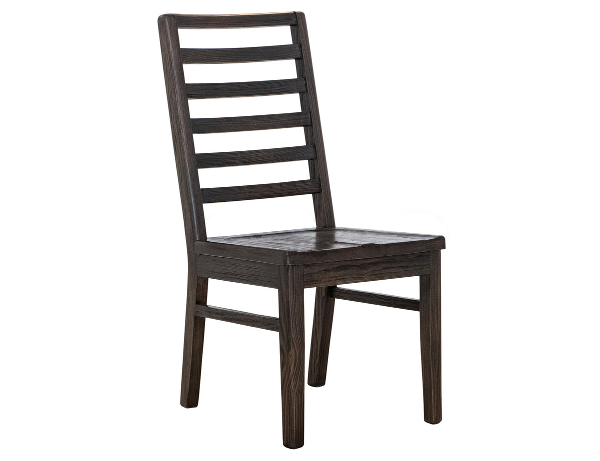 Black Balam Chair, Black, Wooden - IFD4426CHR