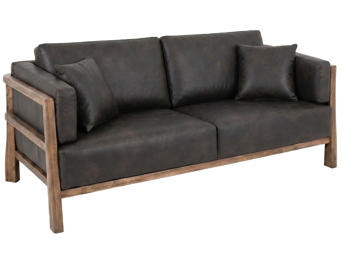 Roots Sofa, Wooden Frame, Upholstered - IUP673-SOF-216