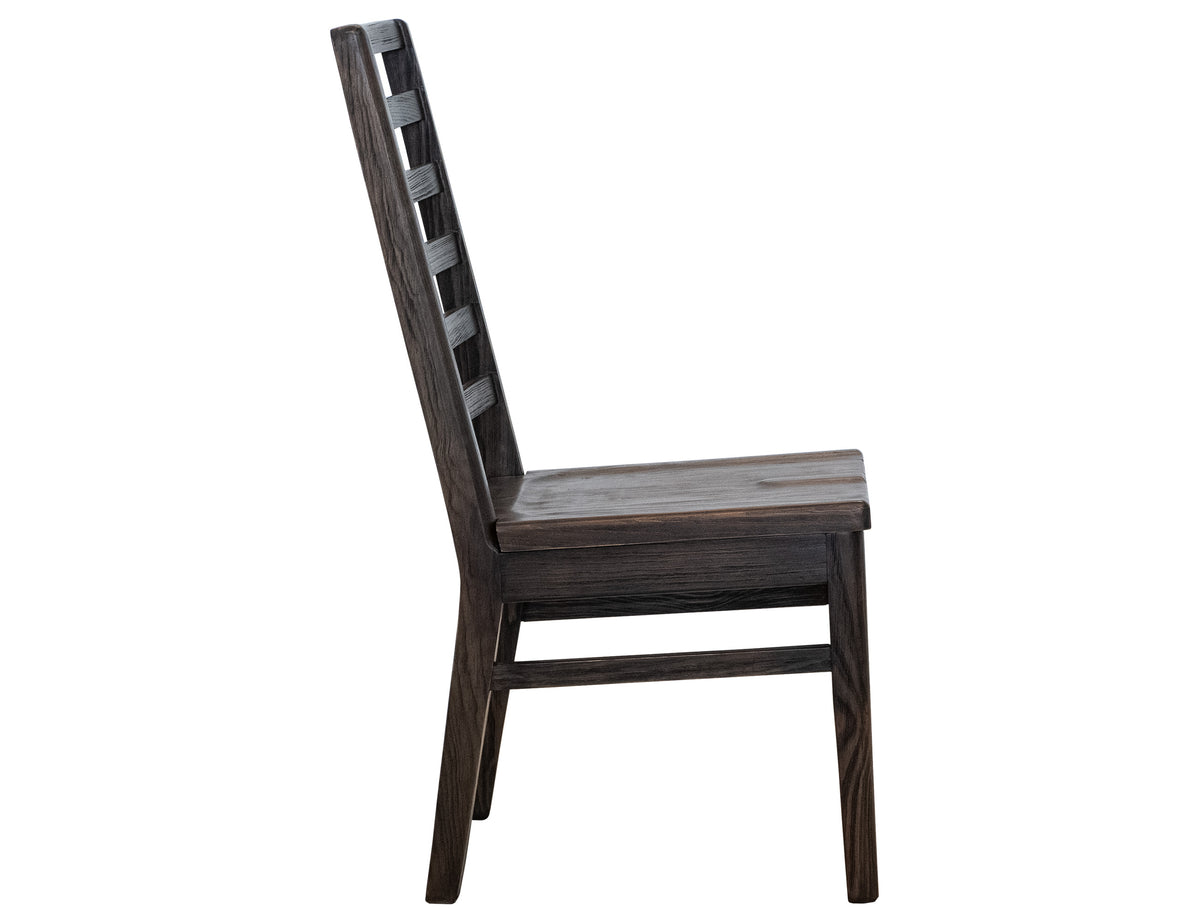 Black Balam Chair, Black, Wooden - IFD4426CHR