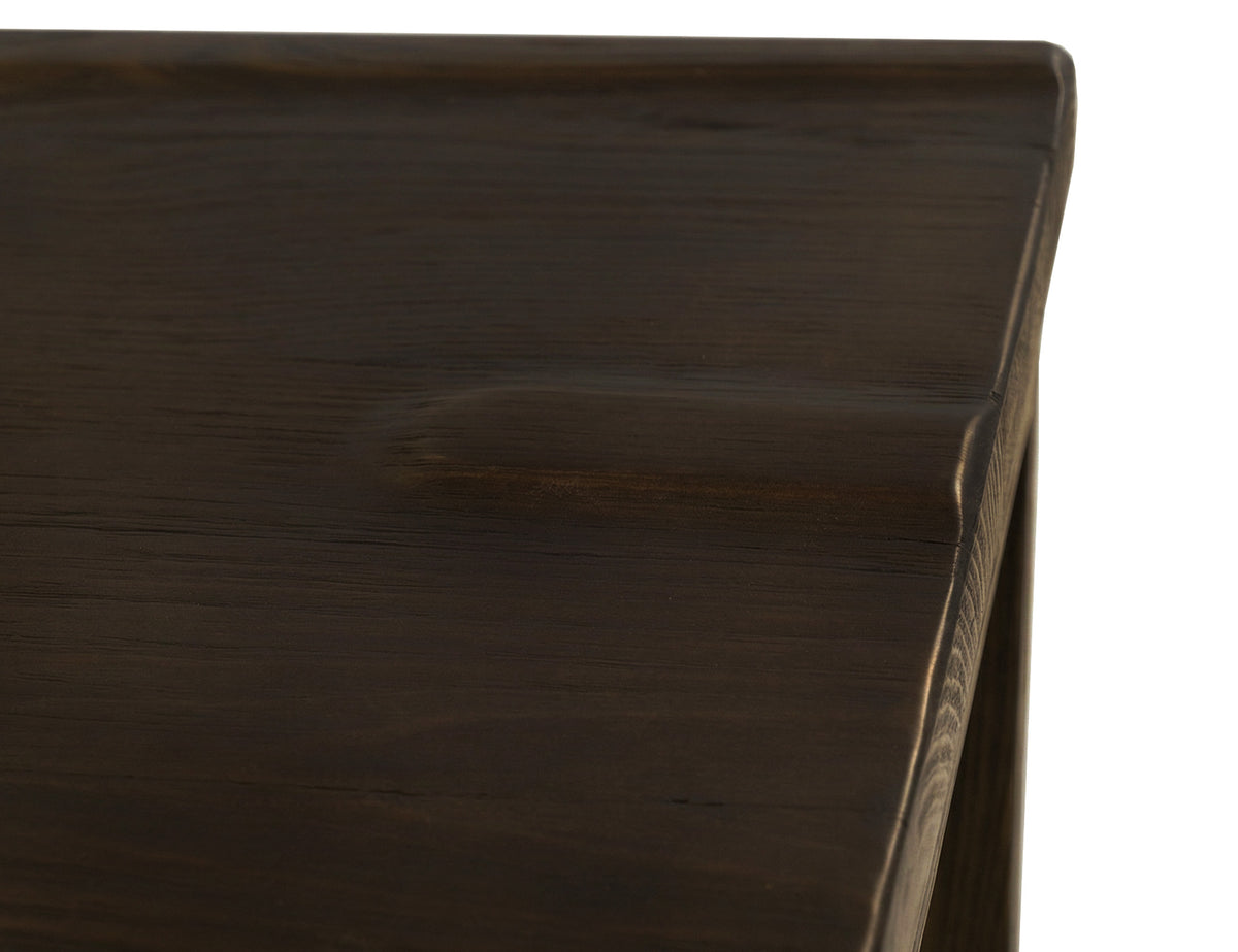 Black Balam Chair, Black, Wooden - IFD4426CHR