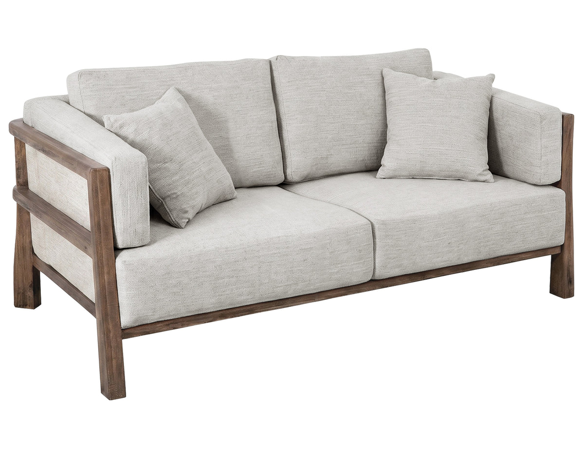 Roots Loveseat, Wooden Frame, Upholstered - IUP673-LOV-131