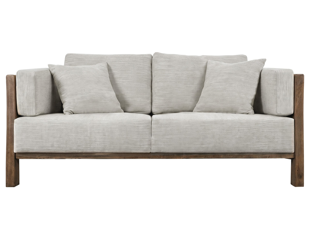 Roots Loveseat, Wooden Frame, Upholstered - IUP673-LOV-131