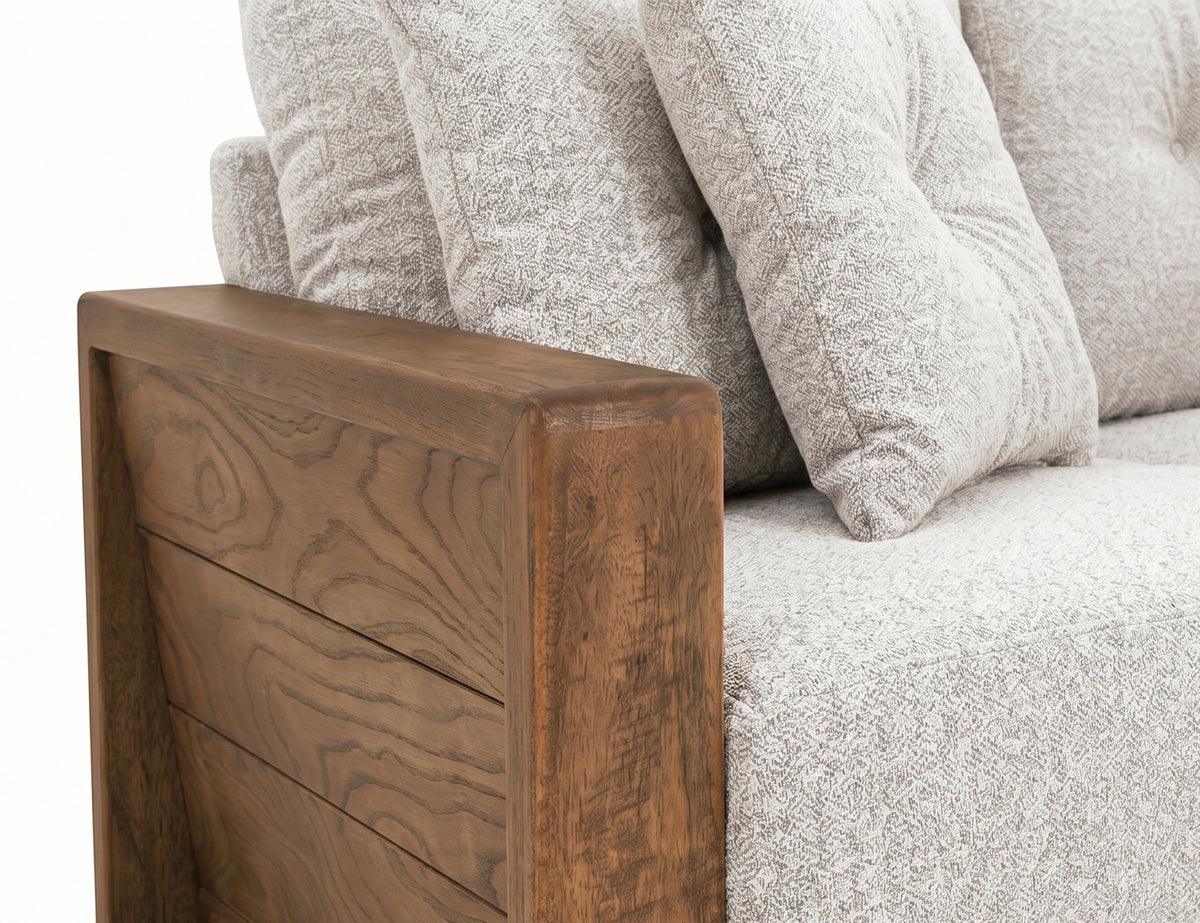 Ancora Loveseat, Wooden Frame, Upholstered - IUP325-LOV-101