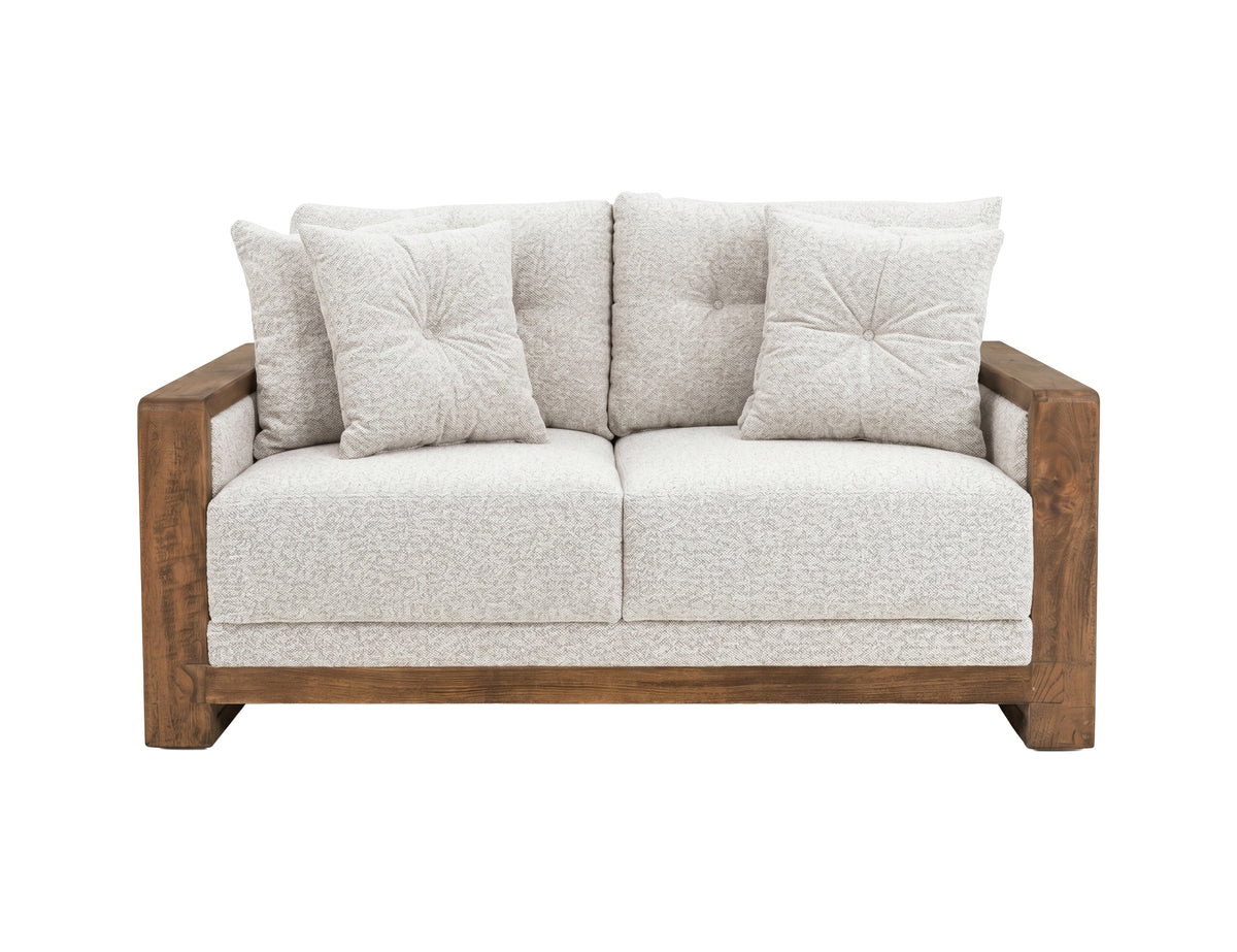Ancora Loveseat, Wooden Frame, Upholstered - IUP325-LOV-101