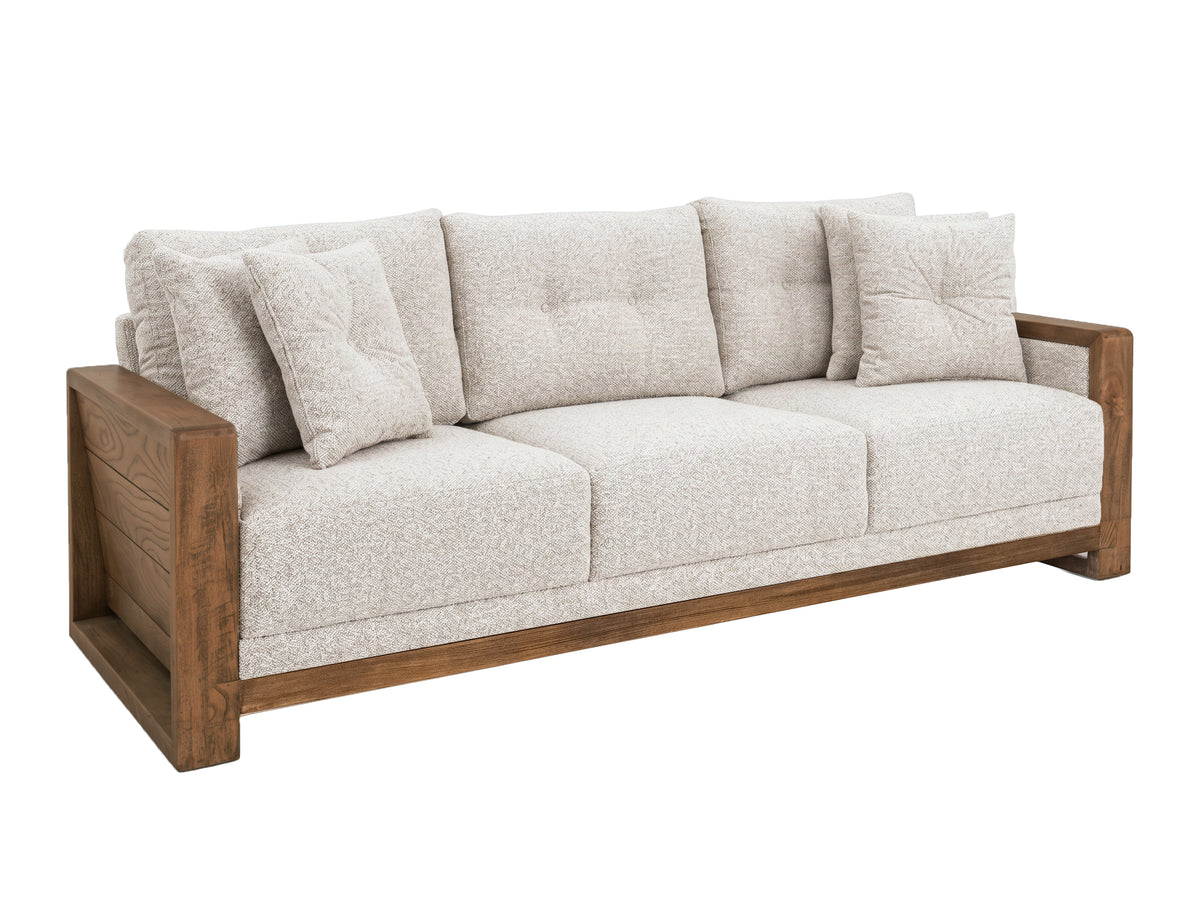 Ancora Sofa, Wooden Frame, Upholstered - IUP325-SOF-101
