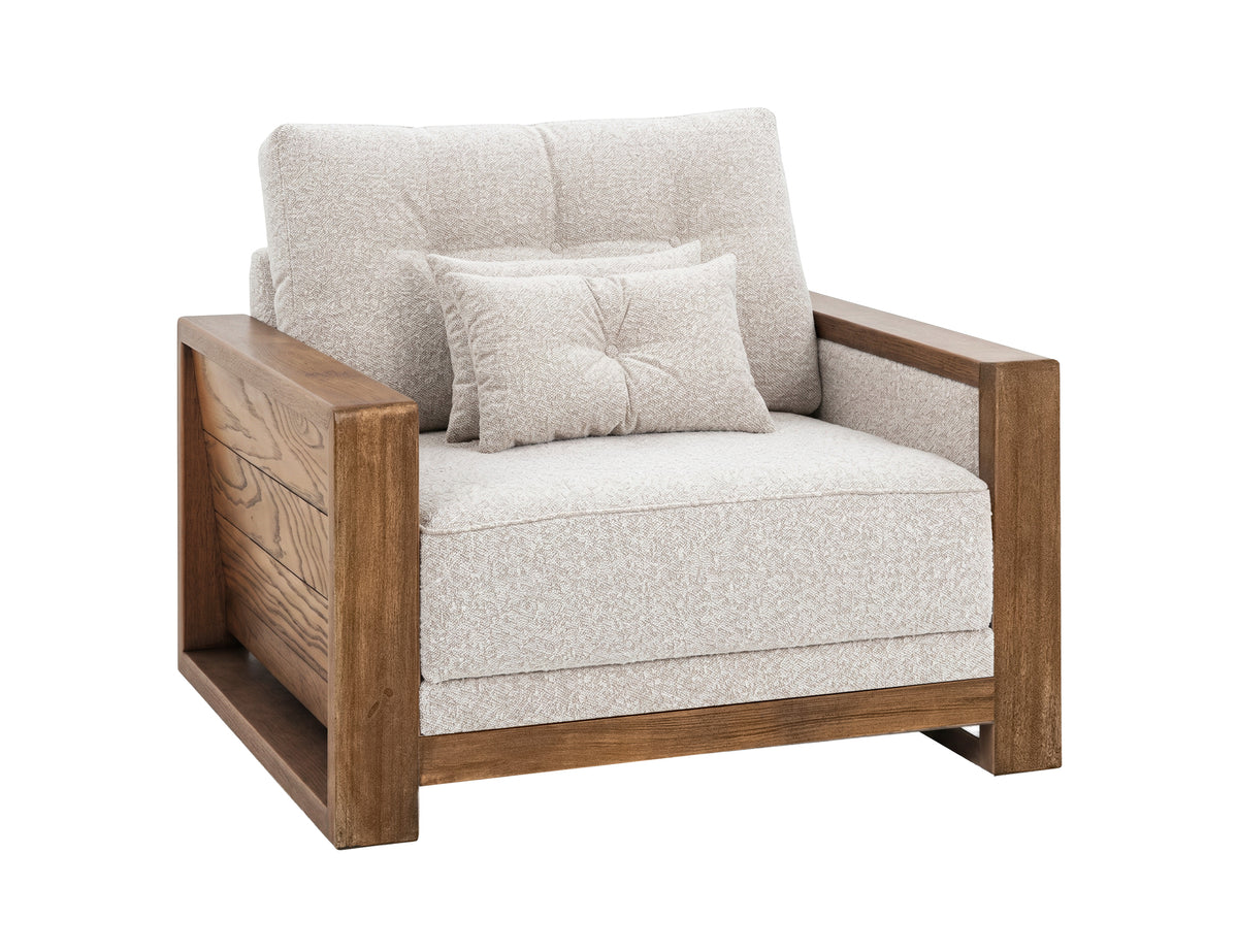 Ancora Armchair, Wooden Frame & Base - IUP325-ACH-101