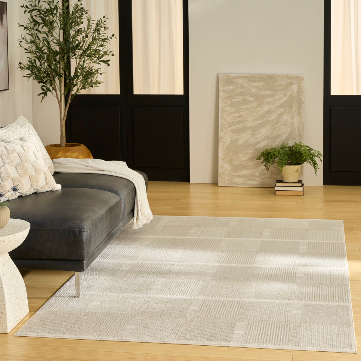 Nordic NRC09 Ivory Beige Rug