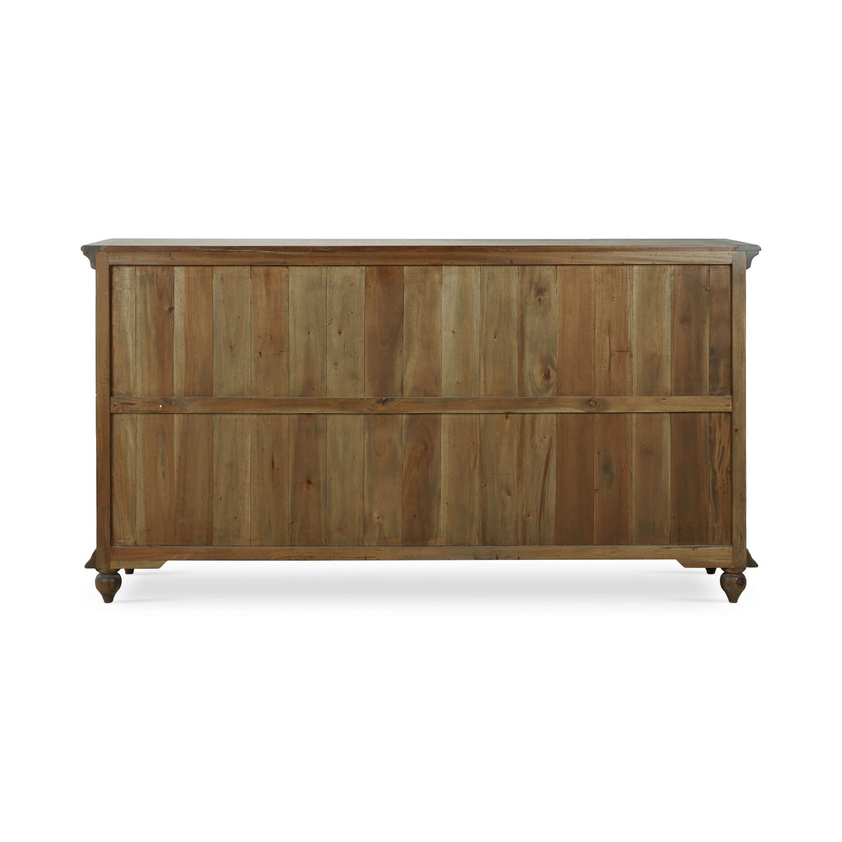 Hamilton 4 Door Buffet in Straw Wash w/ Architectural White Interior