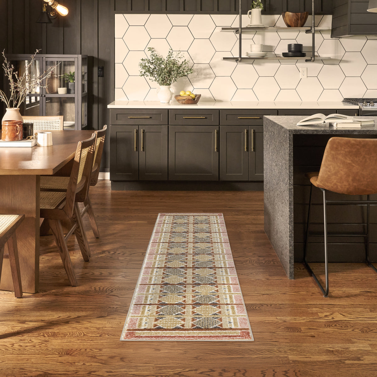 Nordic NRC06 Rust Multicolor Rug