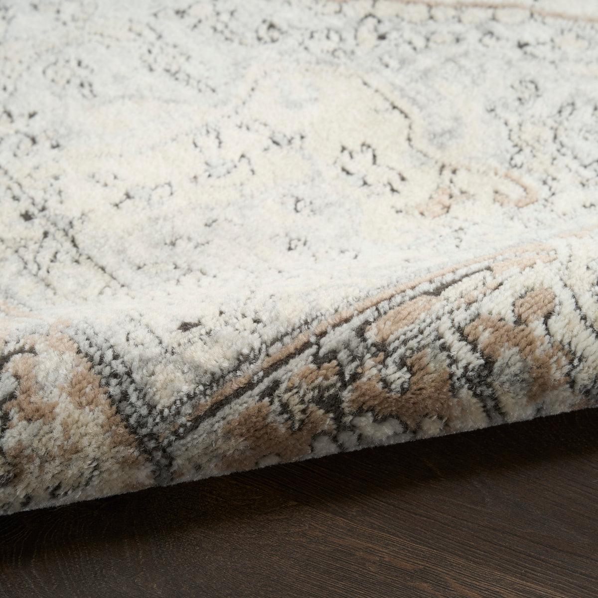 Quarry QUA18 Ivory Grey Taupe Rug