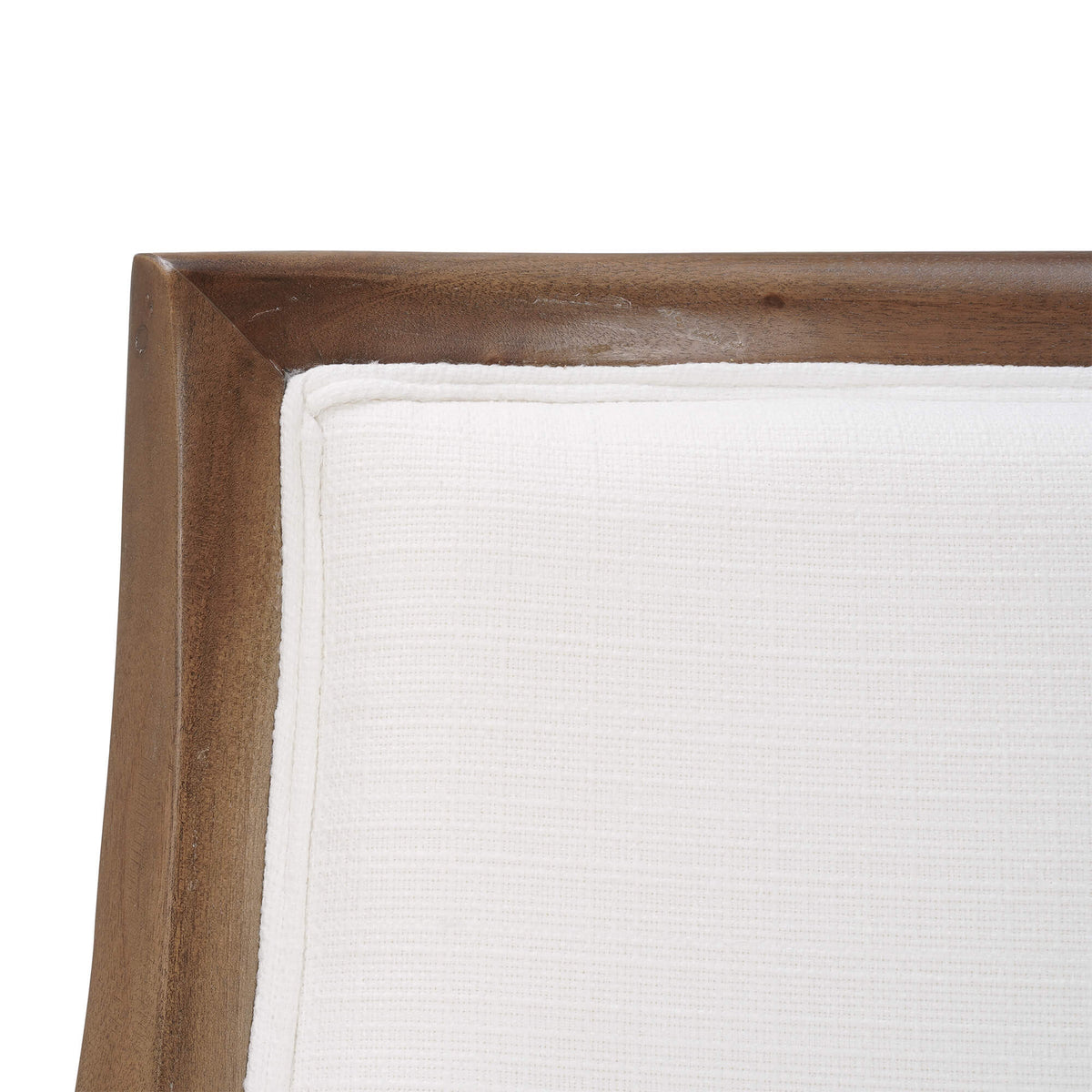 Monarch Counter Stool in Straw Wash w/ Arctic White Performance Fabric