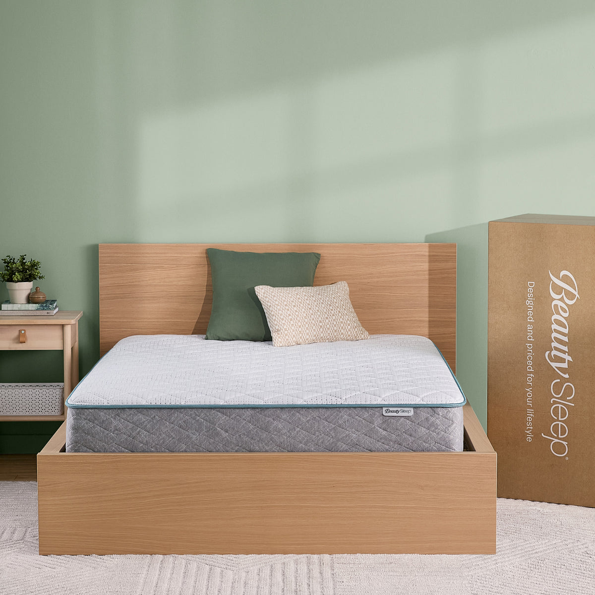 Slumber Time 10" Hybrid Medium Firm Mattress in a Box