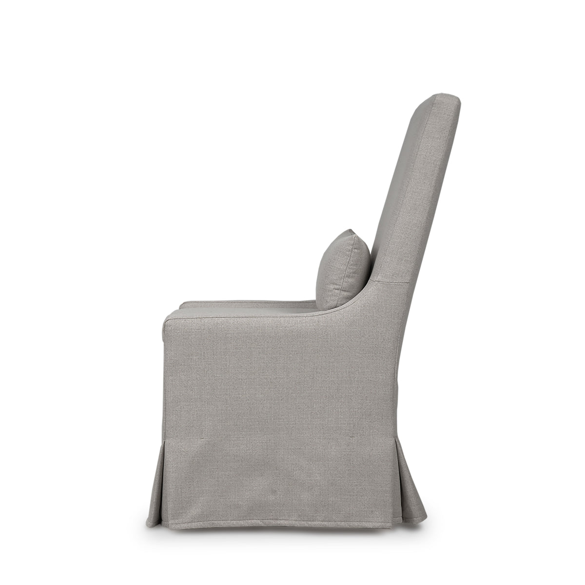 Sierra Modern Slipcovered Dining Chair w/o Castors in Camelot Performance Fabric