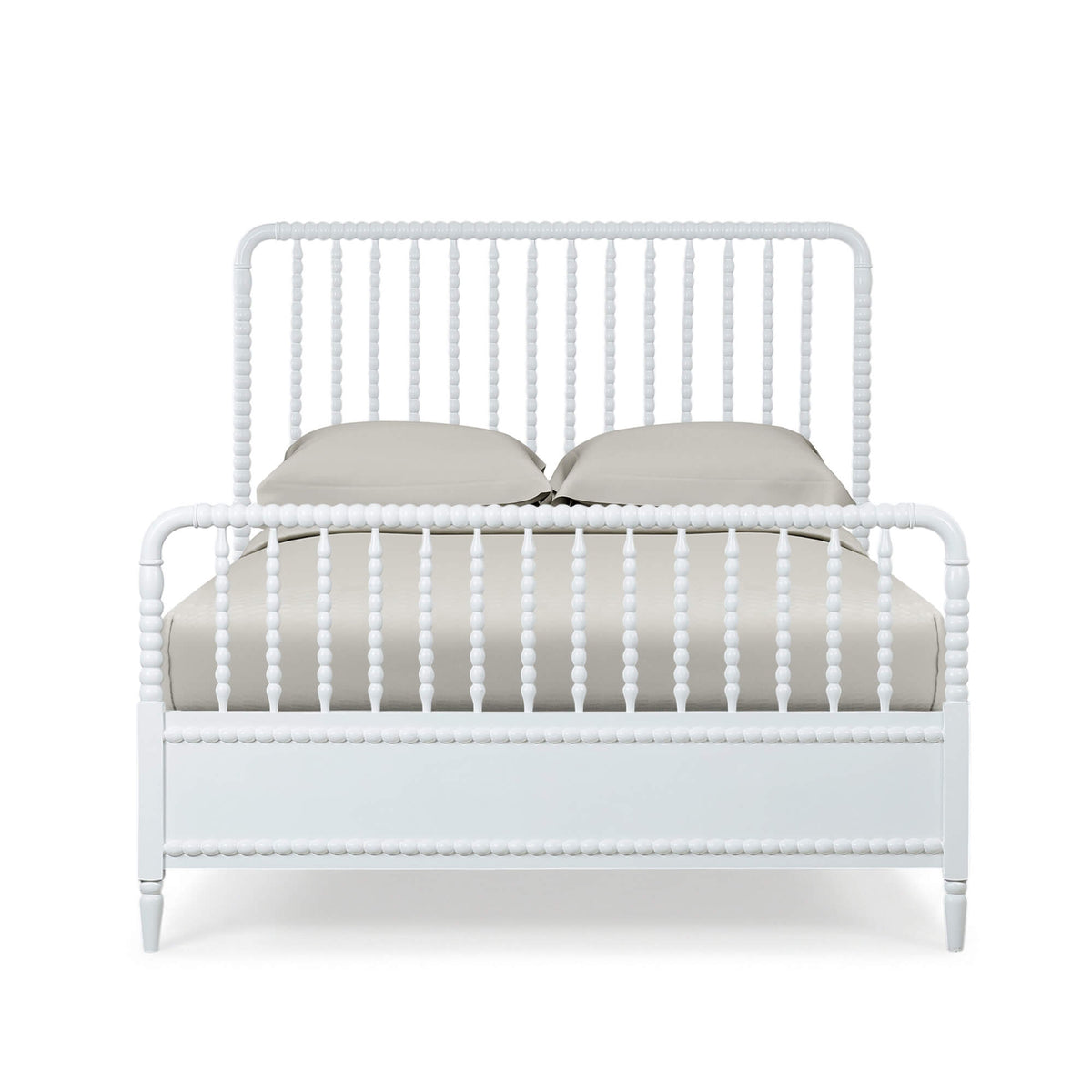 Cholet Bed Queen in Architectural White