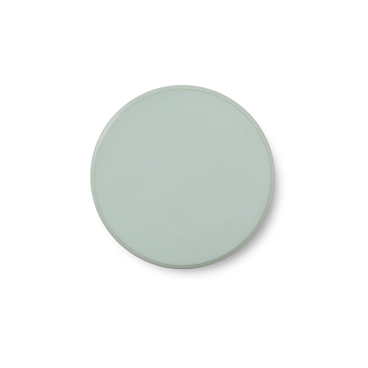 Cholet Round End Table in Vintage Fennel Green