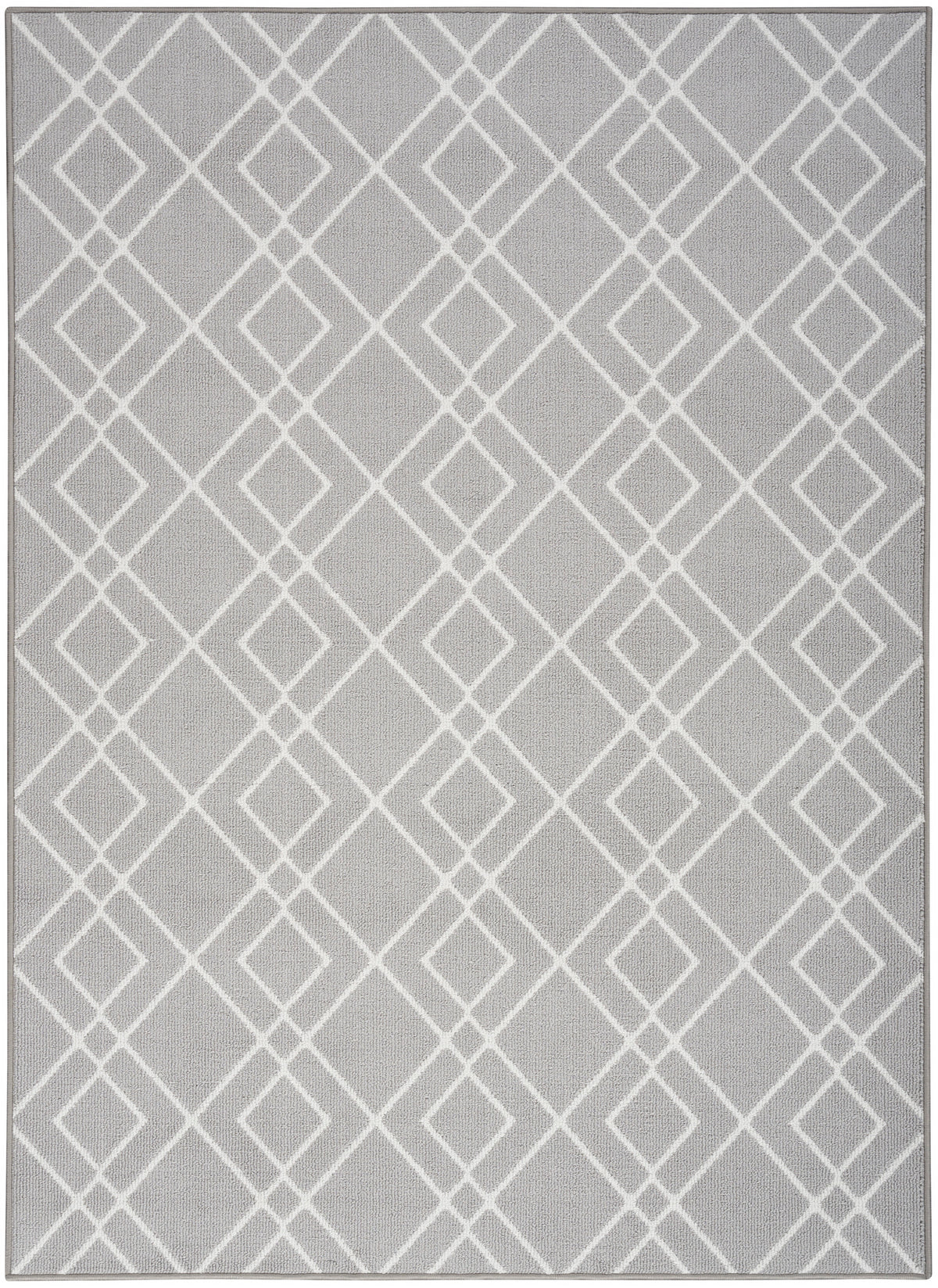 Modern Lines MOL01 Silver Rug
