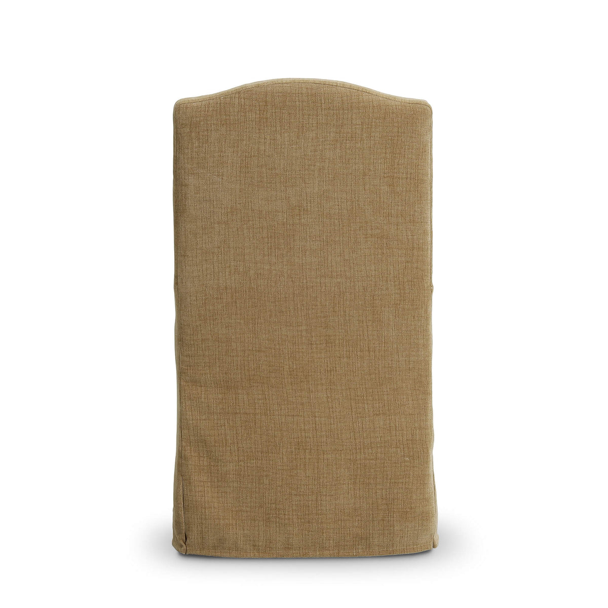 Sierra Slipcovered Dining Chair w/ Castors w/ Thames French Yellow Performance Fabric