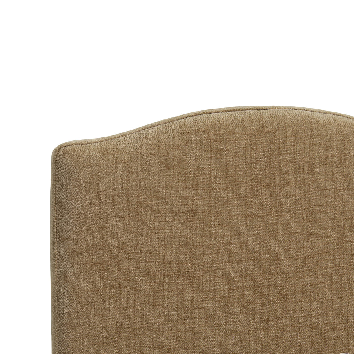 Sierra Slipcovered Dining Chair w/ Castors w/ Thames French Yellow Performance Fabric