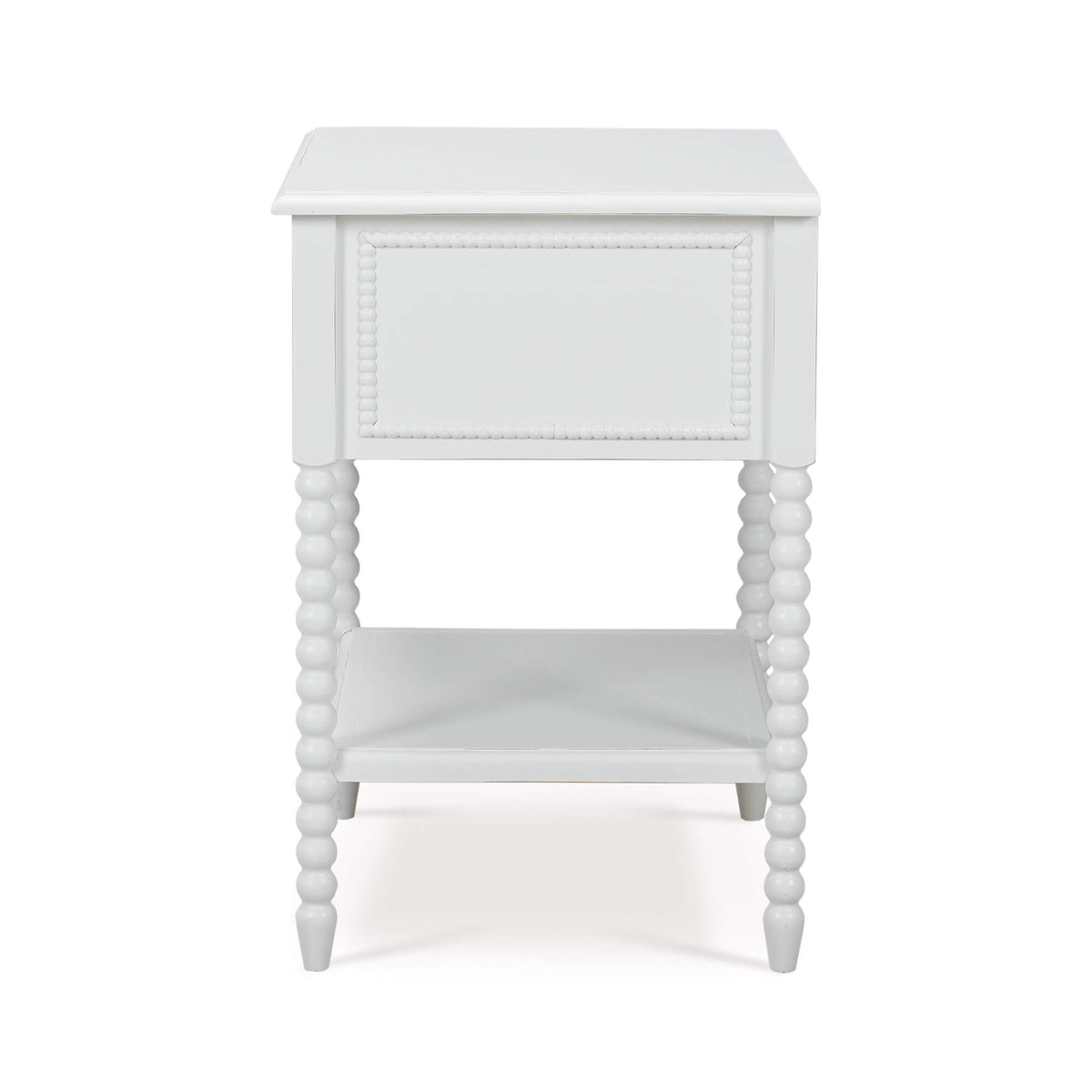 Cholet Bedside Table in Architectural White
