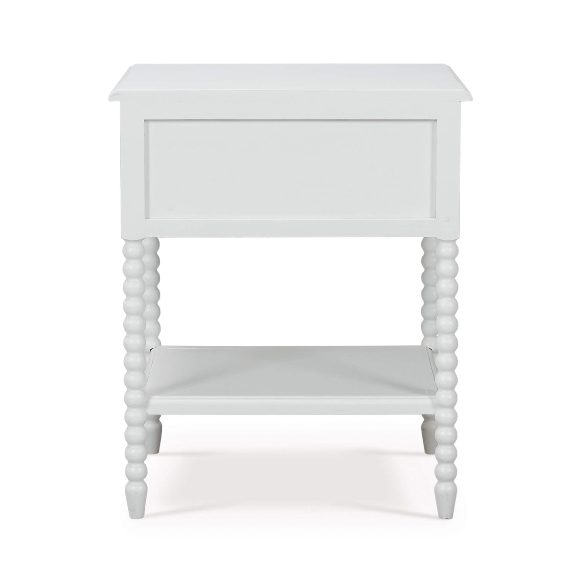 Cholet Bedside Table in Architectural White