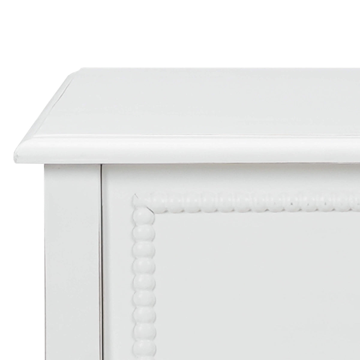 Cholet Bedside Table in Architectural White