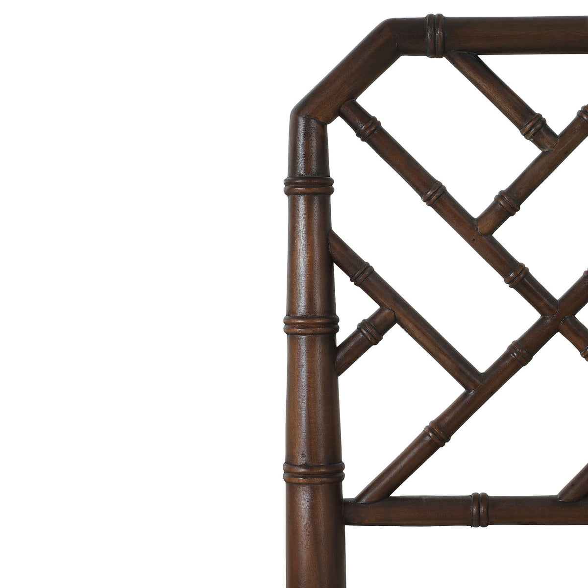 Martinique Counter Stool in Walnut w/ Arctic White Performance Fabric