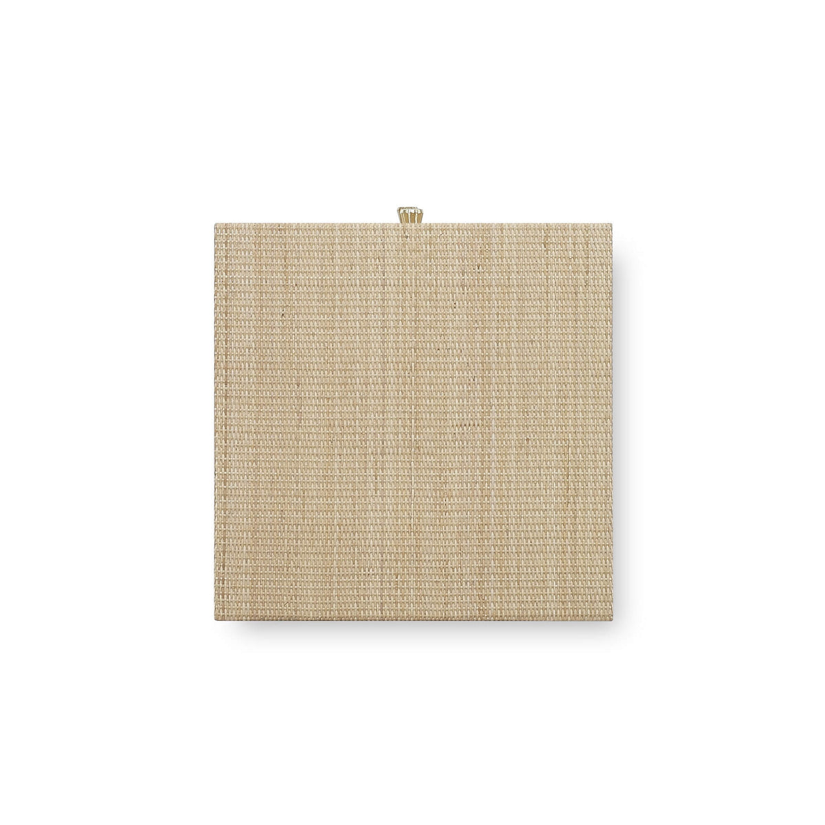 Kagu End Table Wrapped in Natural Rattan
