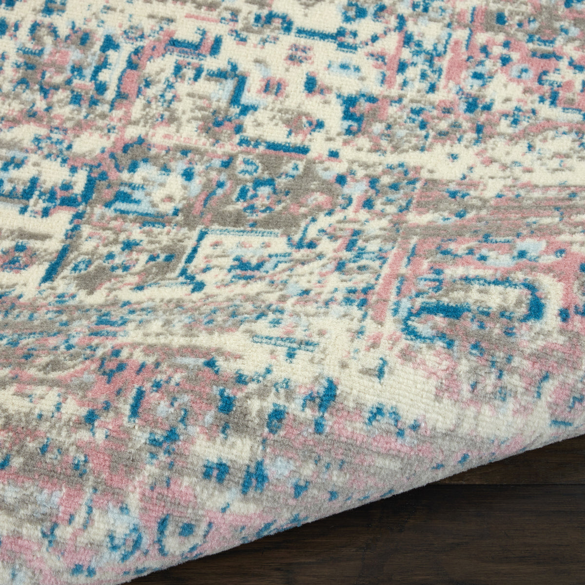 Grafix GRF14 Ivory Pink Rug