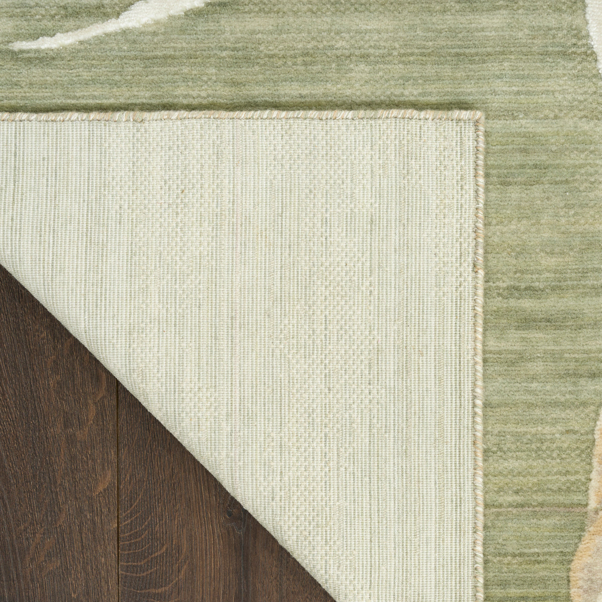 Brushlight BRL02 Green Ivory Rug