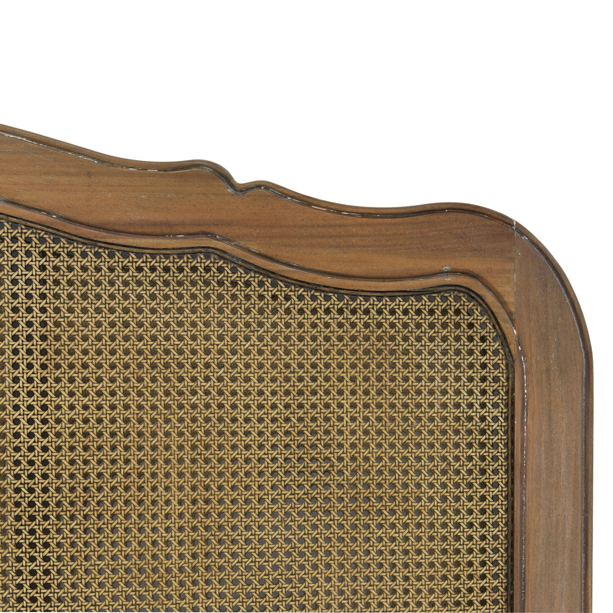 Covington Bed King in Straw Wash w/ Rattan Glaze