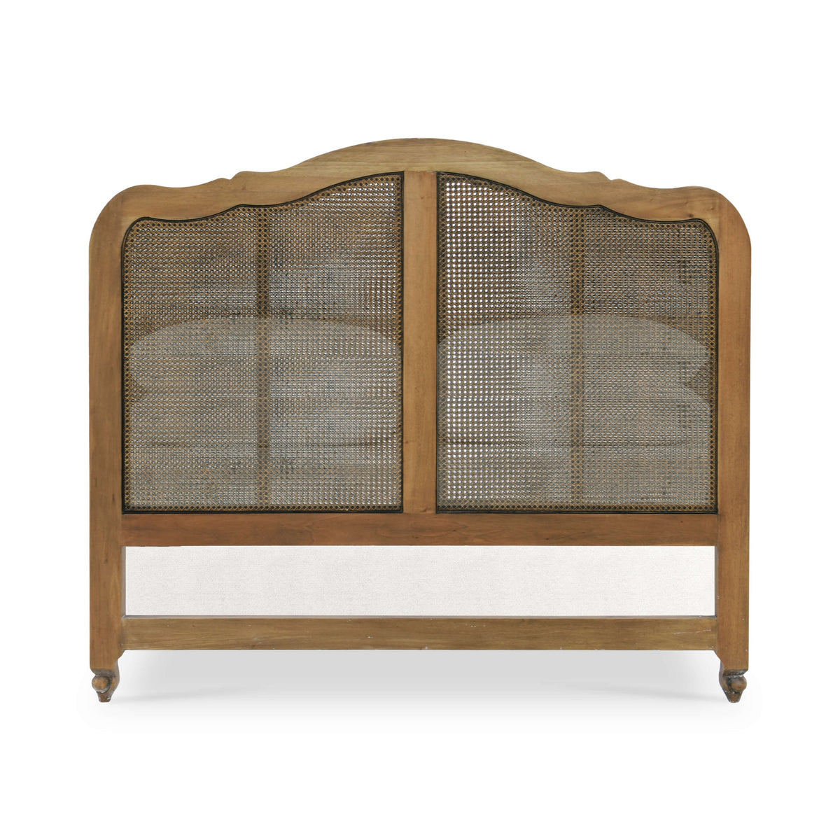 Covington Bed Queen in Straw Wash w/ Rattan Glaze