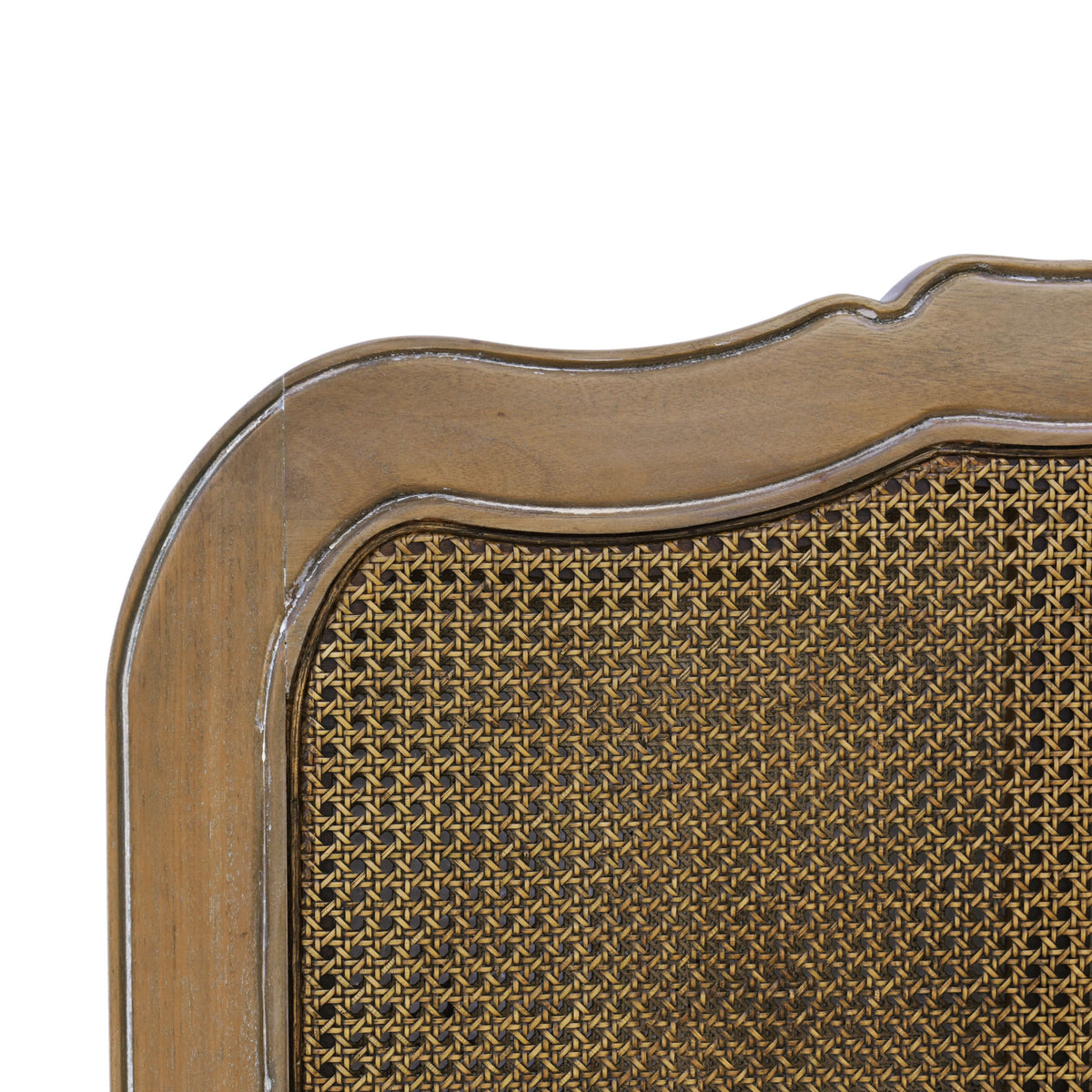 Covington Bed Queen in Straw Wash w/ Rattan Glaze