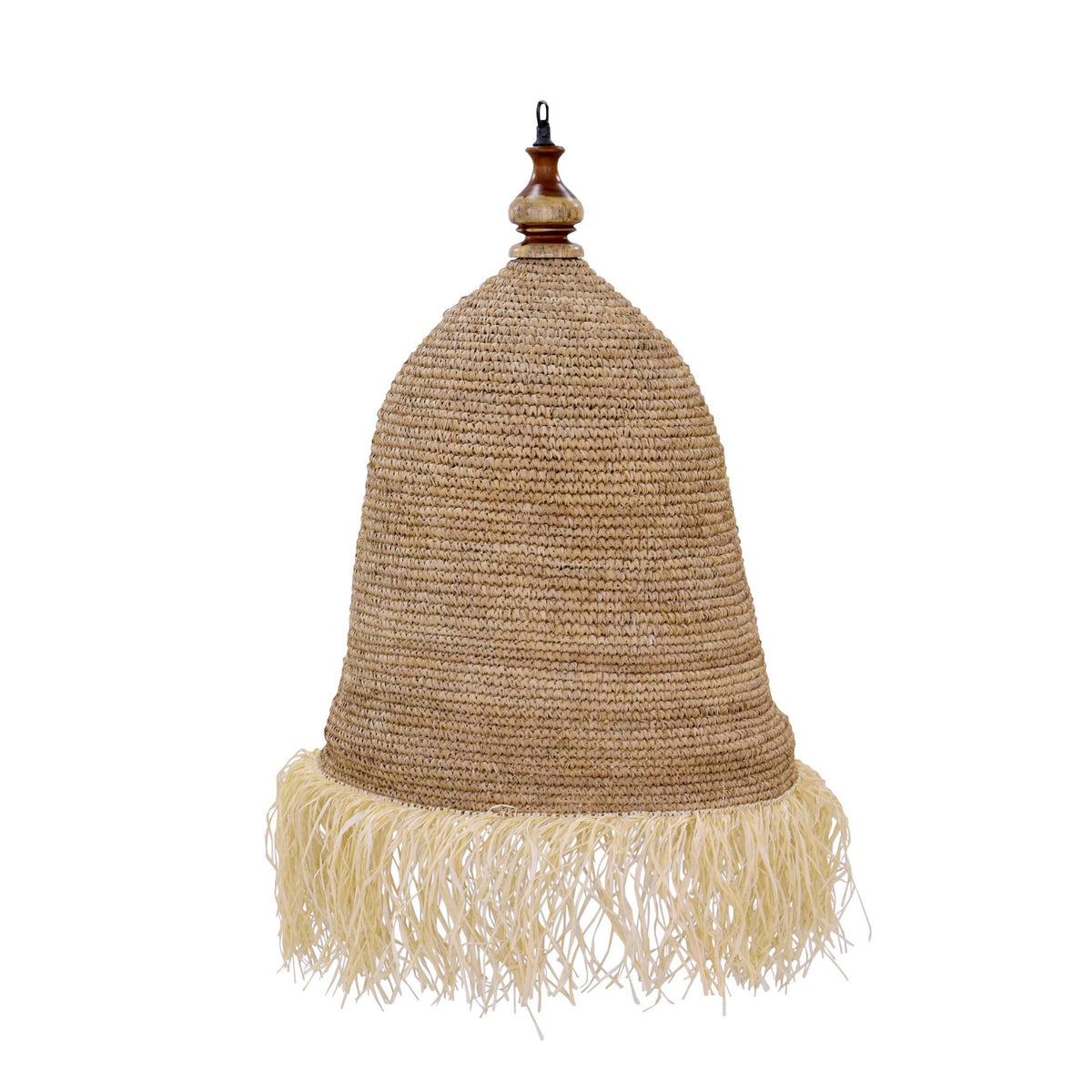 Verdon Small Knitted Pendant in Natural