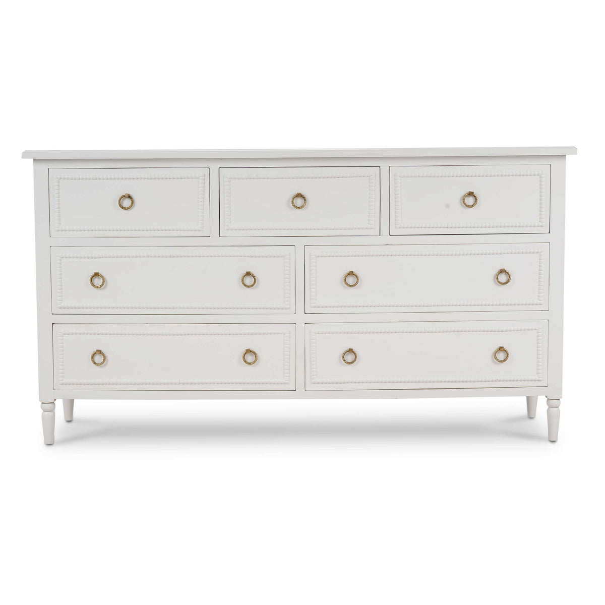Cholet 7 Drawer Dresser in Architectural White