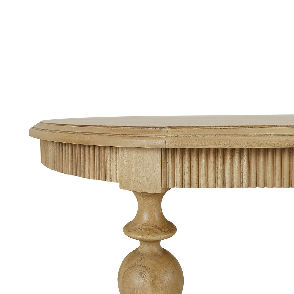 Kraton Butterfly Oval Extension Dining Table 80- 102" in Fruitwood